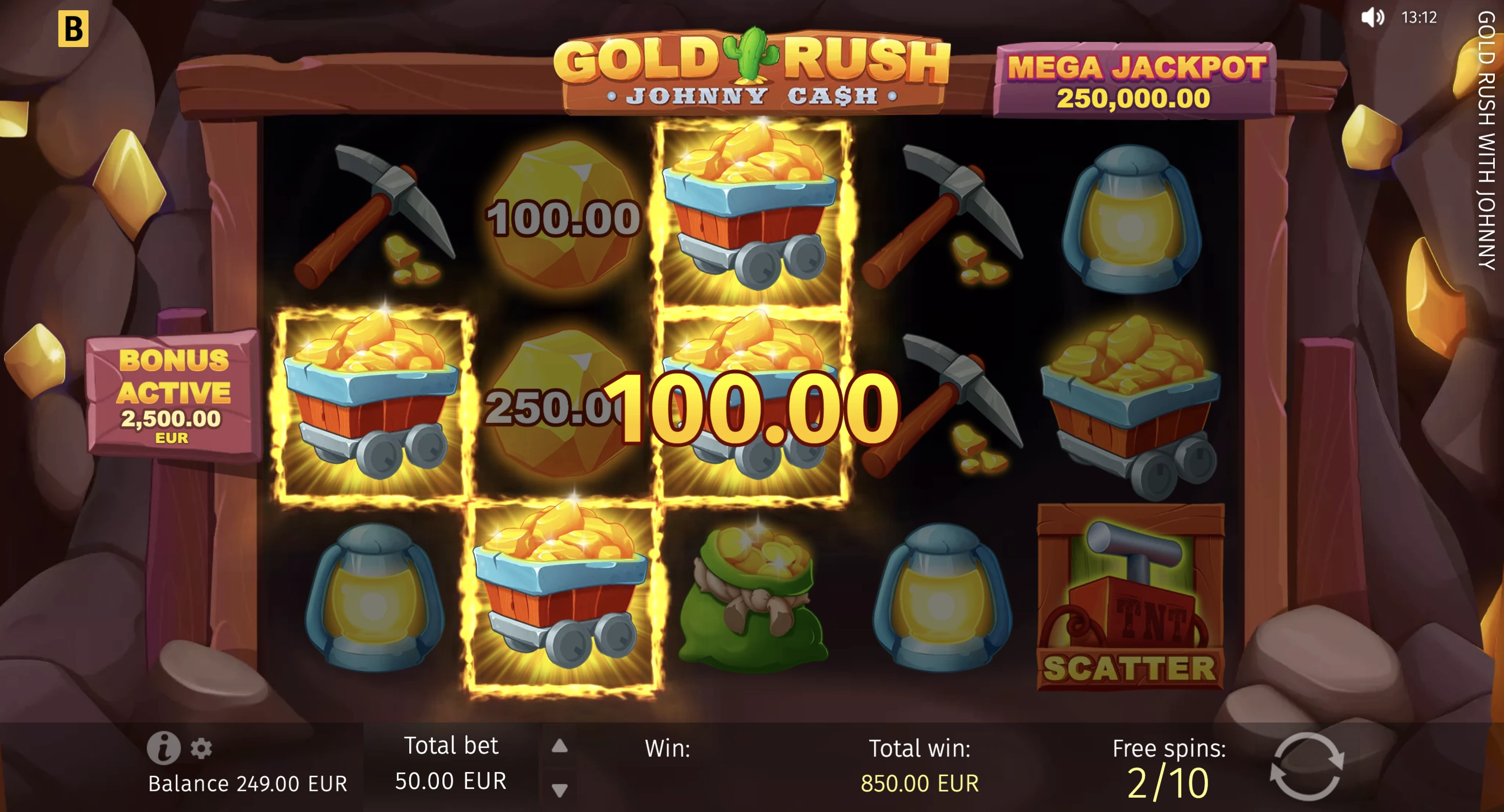 Gold Rush with Johnny Cash – Review & Free Play | BGaming